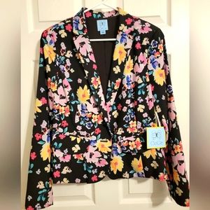 Floral Blazer, Size 14